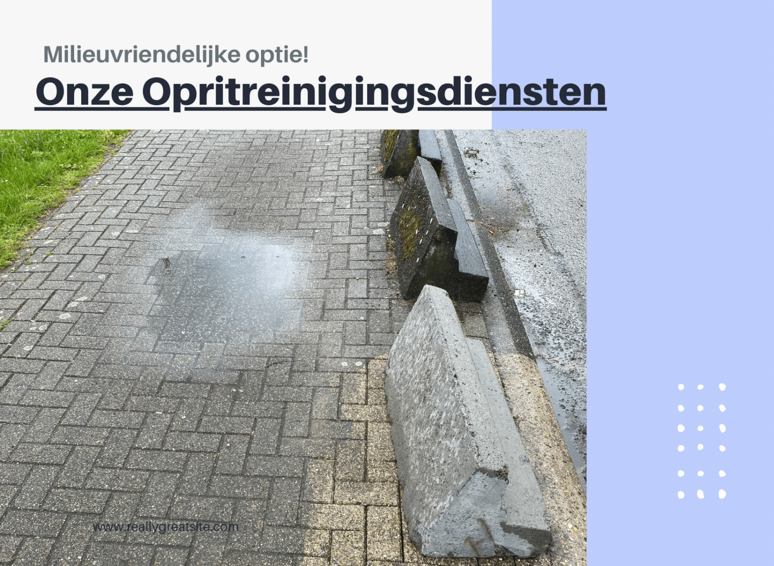 Oprit reinigen