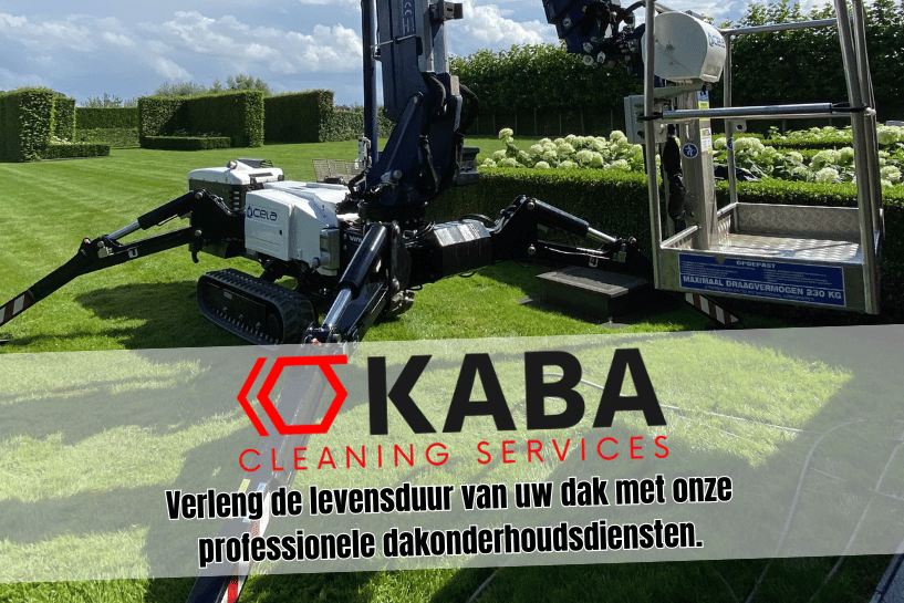 Dakonderhoud in Lommel door Dakreiniging Kaba. Verleng de levensduur van uw dak met onze professionele dakonderhoudsdiensten.