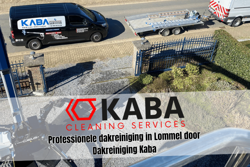 Professionele dakreiniging in Lommel door Dakreiniging Kaba.