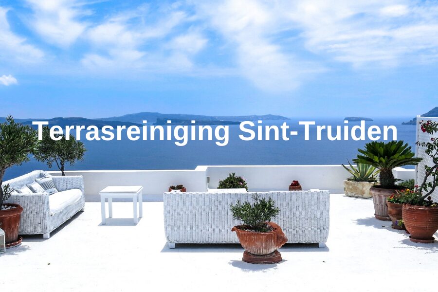 Terrasreiniging Sint-Truiden